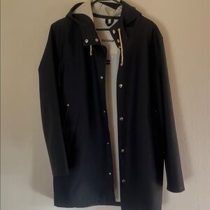 Stutterheim Classic Dark Blue Raincoat
